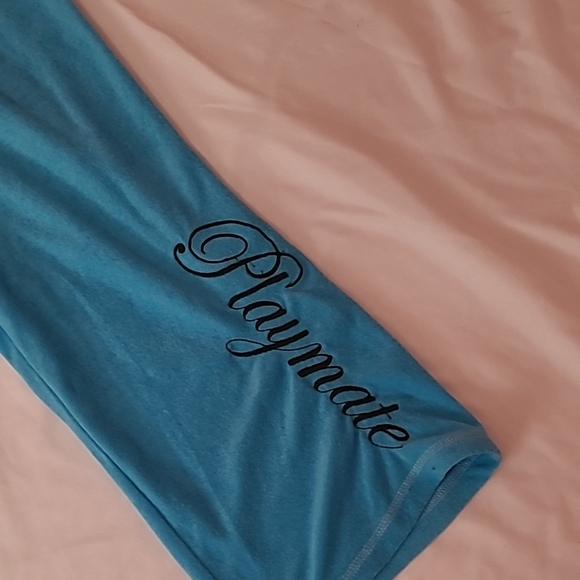 Playboy bunny lounge flared capris size M - Picture 2 of 10